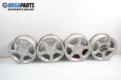 Alloy wheels for Ford Fiesta V (2002-2008) 16 inches, width 7, ET 35 (The price is for the set)