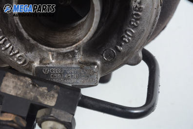 Turbo for Volkswagen Passat (B5; B5.5) 2.5 TDI, 150 hp, sedan automatic, 1999 № 0591 45701C