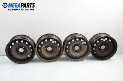 Steel wheels for Citroen Xsara (1997-2004) 14 inches, width 6.5 (The price is for the set)