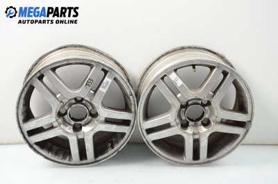 Alloy wheels for Ford Focus I (1998-2004) 15 inches, width 6 (The price is for two pieces)