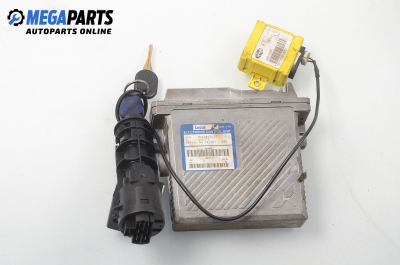 ECU incl. ignition key and immobilizer for Fiat Bravo 1.9 TD, 100 hp, 3 doors, 1998
