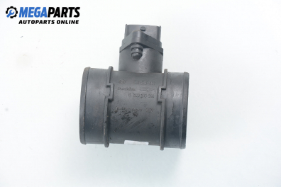 Air mass flow meter for Fiat Bravo 1.9 JTD, 105 hp, 3 doors, 2000 № Bosch 0 280 218 019