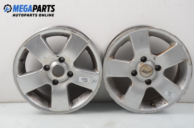 Alufelgen for Nissan Almera (N16) (2000-2006) 15 inches, width 6.5 (Preis für zwei stücke)