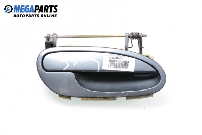 Outer handle for Opel Omega B 2.0 16V, 136 hp, sedan automatic, 1994, position: rear - right