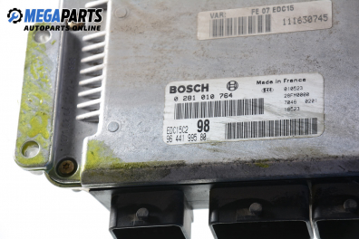 ECU for Citroen C5 2.2 HDi, 133 hp, combi, 2001 № Bosch 0 281 010 764