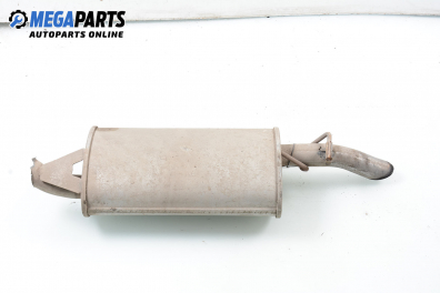 Rear muffler for Ford Fiesta III 1.3, 60 hp, 1994