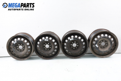 Steel wheels for Fiat Marea (1996-2003) 15 inches, width 6 (The price is for the set)