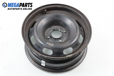 Steel wheels for Peugeot 207 (2006-2012) 15 inches, width 6 (The price is for the set)