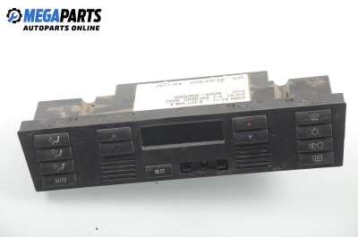 Air conditioning panel for BMW 5 (E39) 2.5 TDS, 143 hp, station wagon, 1997