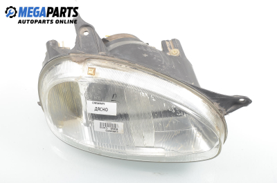 Headlight for Opel Corsa B 1.4, 60 hp, 3 doors, 1997, position: right