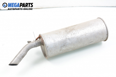 Rear muffler for Ford Escort 1.6 16V, 90 hp, station wagon, 1995