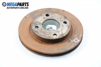 Brake disc for Ford Escort 1.6 16V, 90 hp, station wagon, 1995, position: front