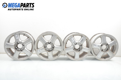 Alufelgen for Nissan Almera (N16) (2000-2006) 15 inches, width 6 (Preis pro set angegeben)