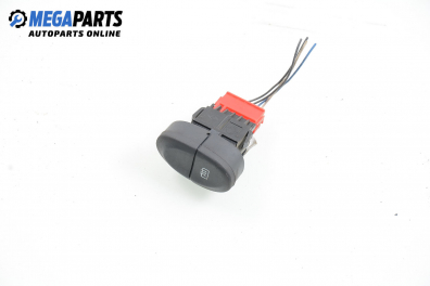 Rear window heater button for Renault Megane I 1.6 16V, 107 hp, coupe, 2000