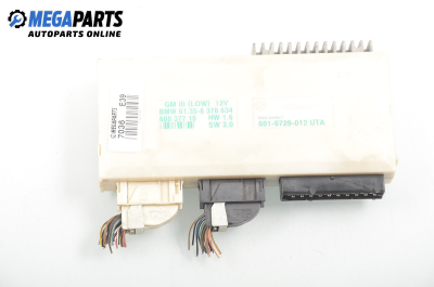 Comfort module for BMW 5 (E39) 2.8, 193 hp, station wagon automatic, 1997 № BMW 61.35-8 378 634