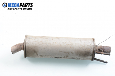 Muffler for Opel Astra F 2.0, 115 hp, station wagon, 1993
