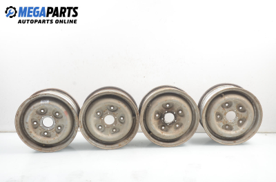 Steel wheels for Ford Transit (1987-2000) 14 inches, width 5.5 (The price is for the set)