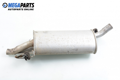 Rear muffler for Renault Clio I 1.4, 75 hp, 1997