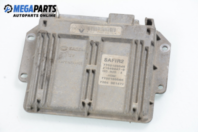 ECU for Renault Kangoo 1.2, 58 hp, passenger, 2000 № 7700109049