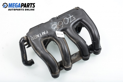 Intake manifold for Peugeot Partner 1.9 D, 69 hp, passenger, 2006