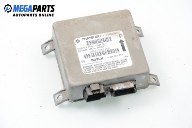 Airbag module for Chrysler Voyager 3.3, 158 hp automatic, 2000 № Bosch 0 285 001 093