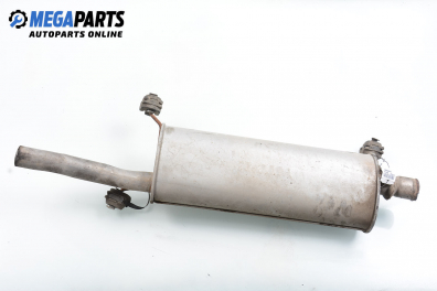 Rear muffler for Citroen Xsara 1.4, 75 hp, hatchback, 2000