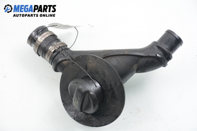 Oil supply neck for Peugeot 307 2.0 HDi, 90 hp, hatchback, 5 doors, 2003