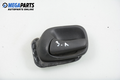 Inner handle for Opel Astra F 1.7 TDS, 82 hp, station wagon, 1993, position: rear - left