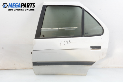 Tür for Peugeot 306 1.8, 101 hp, combi automatic, 1997, position: links, rückseite