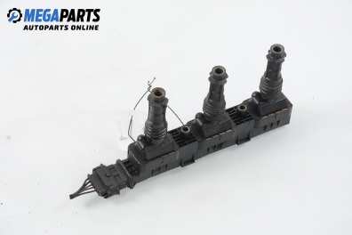 Ignition coil for Opel Corsa C 1.0, 58 hp, 2001