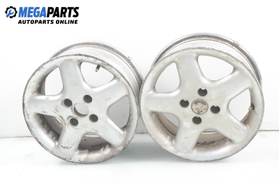 Alloy wheels for Fiat Punto (1993-1999) 14 inches, width 6 (The price is for two pieces)