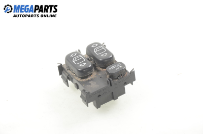 Window adjustment switch for Mercedes-Benz A-Class W168 1.6, 102 hp, 5 doors, 1999 № 168 320 27 10