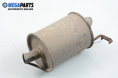 Muffler for Ford Fiesta III 1.3, 60 hp, 1995