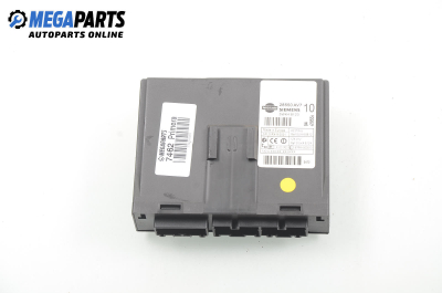 Modul confort for Nissan Primera (P12) 2.2 Di, 126 hp, sedan, 2002 № Siemens 5WK4 8123 / 28550AV7