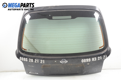 Heckklappe for Nissan Micra (K11) 1.3 16V, 75 hp, 5 türen, 1995