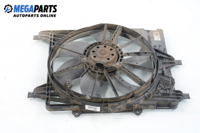 Ventilator radiator for Renault Clio II 1.6 16V, 107 hp, 3 uși, 2000