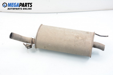 Rear muffler for Renault Clio I 1.4, 79 hp, 1991
