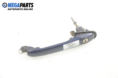 Mâner exterior for Volkswagen Polo (6N/6N2) 1.4, 60 hp, hatchback, 5 uși, 2001, position: stânga - fața