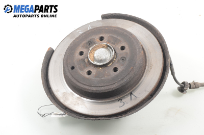Knuckle hub for Peugeot 607 2.2 HDI, 133 hp, sedan automatic, 2003, position: rear - left