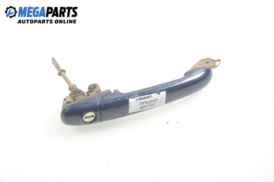 Outer handle for Volkswagen Polo (6N/6N2) 1.6, 75 hp, sedan, 1997, position: front - right