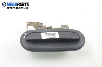 Outer handle for Nissan Sunny (B13, N14) 1.4, 75 hp, hatchback, 5 doors, 1991, position: rear - right