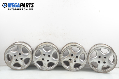 Alloy wheels for Citroen Xsara (1997-2004) 15 inches, width 6 (The price is for the set)