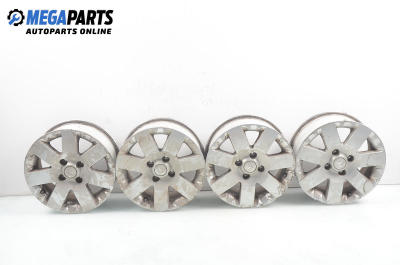 Alloy wheels for Citroen C3 Pluriel (2002-2010) 15 inches, width 6 (The price is for the set)