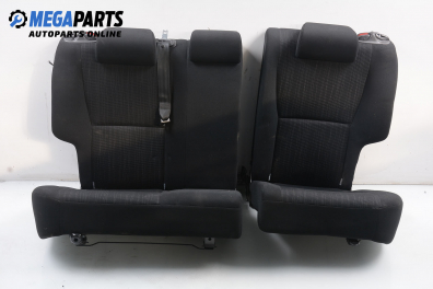 Seats for Toyota Auris 1.6, 124 hp, hatchback, 5 doors, 2008, position: rear