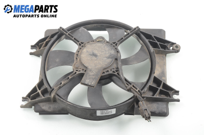 Radiator fan for Hyundai Accent 1.3, 86 hp, hatchback, 3 doors, 2000