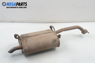 Rear muffler for Hyundai Accent 1.3, 86 hp, hatchback, 2000