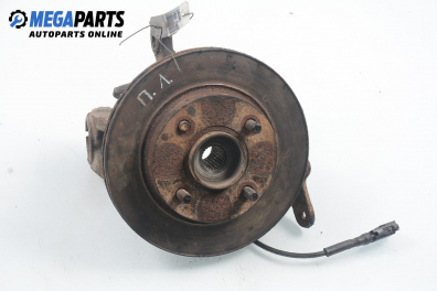 Knuckle hub for Ford Fiesta IV 1.4 16V, 90 hp, 5 doors, 1996, position: front - left