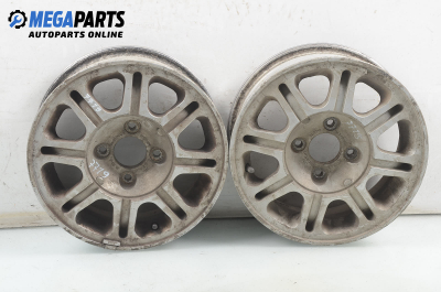 Alloy wheels for Peugeot 405 (1987-1996) 14 inches, width 5.5 (The price is for two pieces)