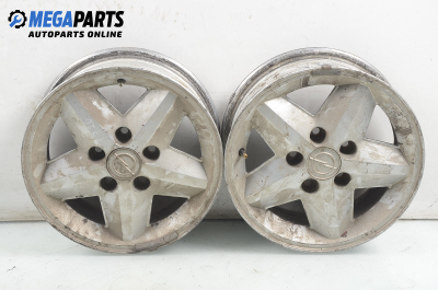 Alloy wheels for Opel Omega A (1986-1994) 13 inches, width 5.5 (The price is for two pieces)