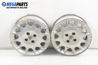Alloy wheels for Rover 25 (1999-2005) 15 inches, width 6 (The price is for two pieces)